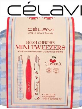 Célavi Fresh Cherries Mini Tweezers